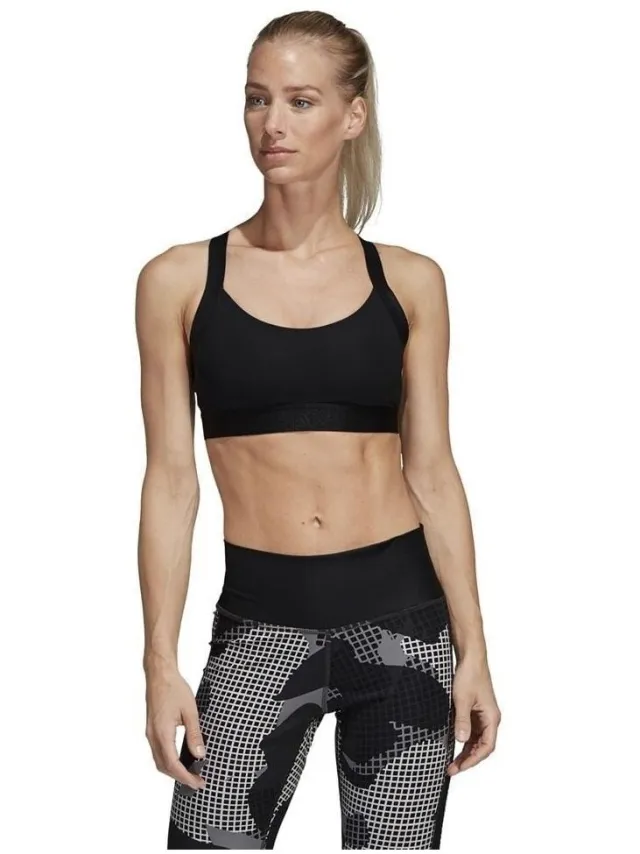 Adidas Sport BH adidas All ME Warrior Zwart