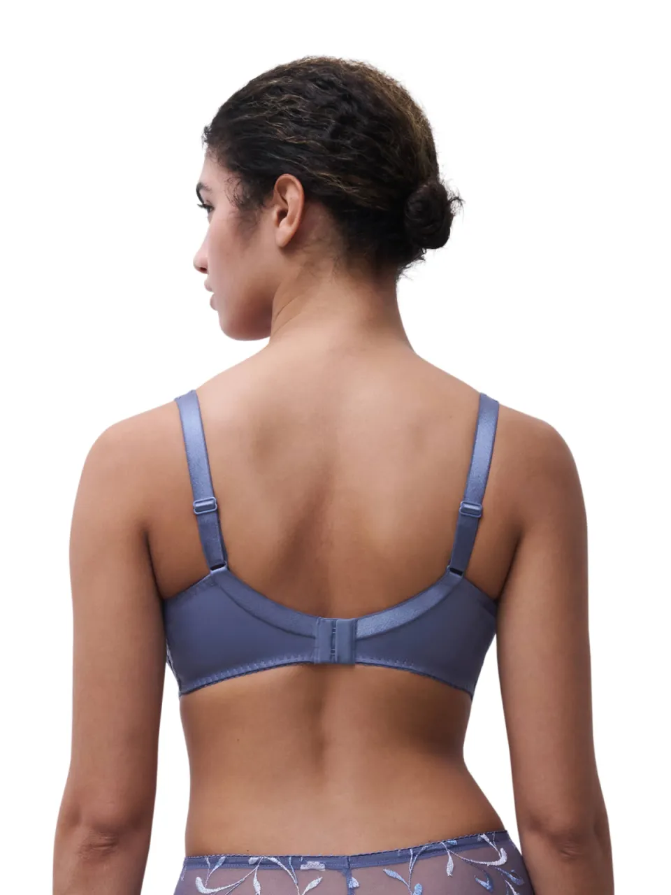 Chantelle Majestic voorgevormde T-shirt-bh met beugel blauw, foto 4