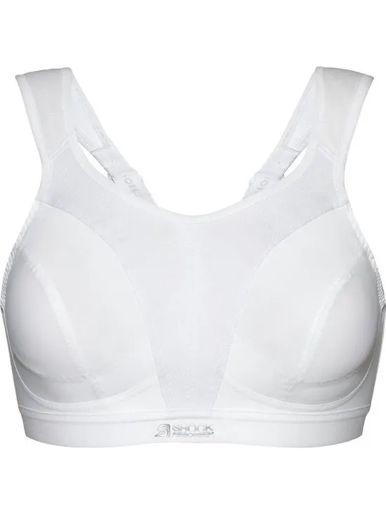Shock Absorber Active D+ Classic Sportbeha Dames - White Wit