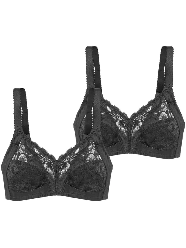Triumph Bügelloser BH Delicate Doreen Zwart