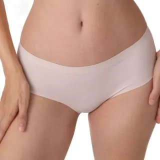 sassa Bonded Midi Micro midislip beige Beige,Zwart