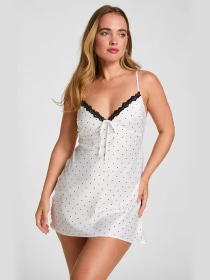 Hunkemöller Slipdress Dolly Wit