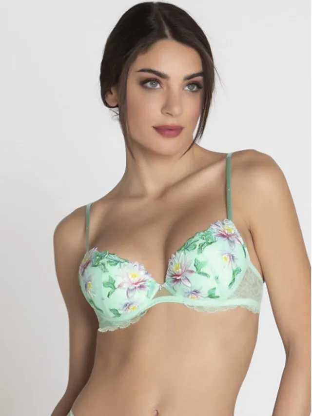 Lise Charmel Push-up BH - Amour Nymphea - jade-groen ACH8559 - EU 70D / FR
