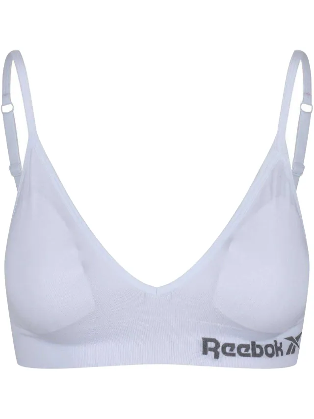 Reebok Dames/Dames Justine Naadloze BH (Wit)