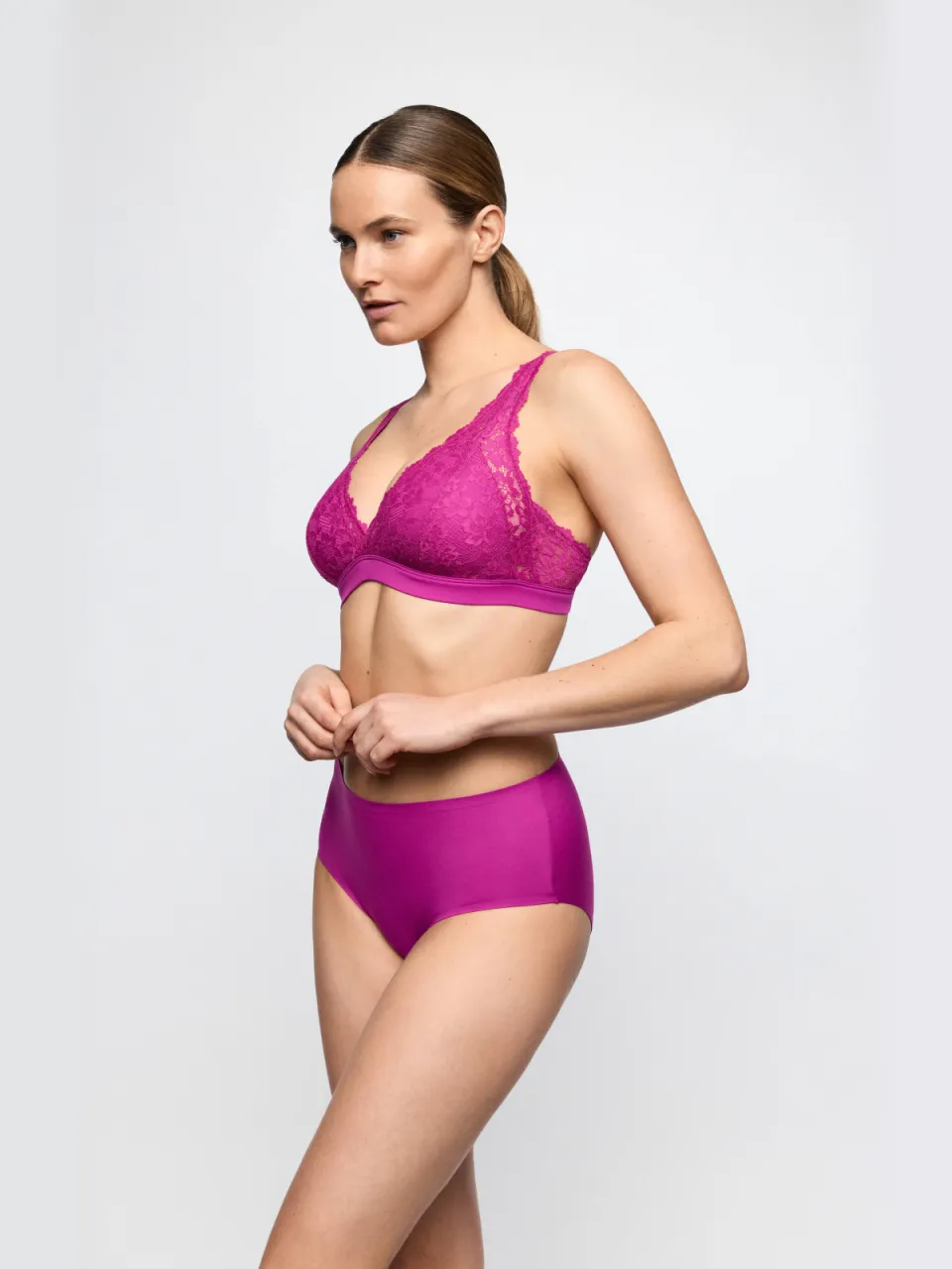Marie Jo Soft Studio kanten bralette fuchsia, foto 4
