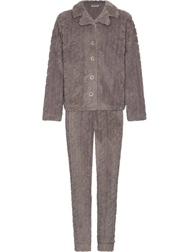 Rebelle MyRebelle - Huispak - Grey Harmony - Fleece - Grijs - Knopen