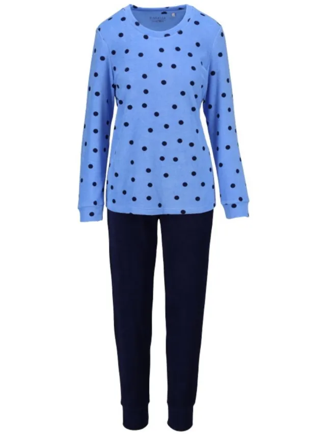 Ringella Cuddly – Pyjama Badstof – 6518212 – Air Blue – Blauw