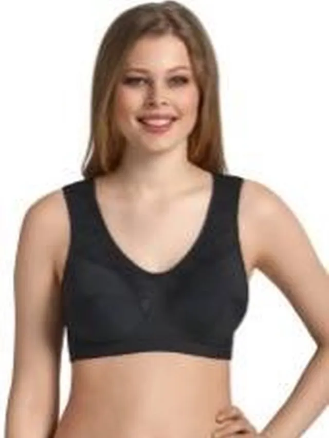 Anita Comfort MicroEnergen Comfort Bh zonder Beugel 5409 Zwart - maat EU 100F / FR