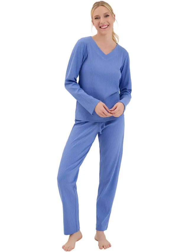 Lisca Lucky Cheek pyjamatop blauw