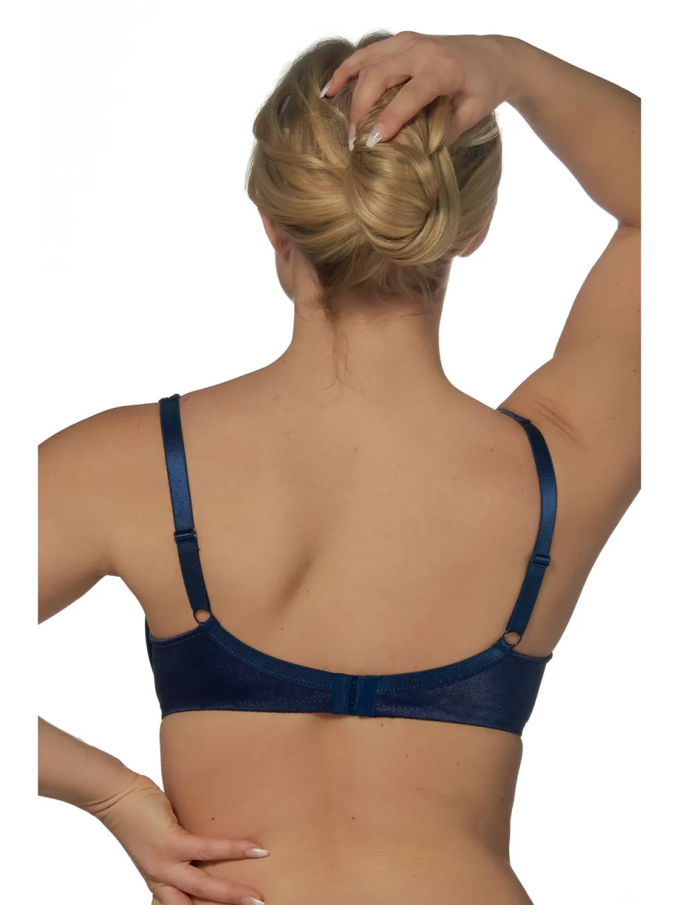 Elbrina Spacer voorgevormde T-shirt-bh met beugel donkerblauw, foto 4