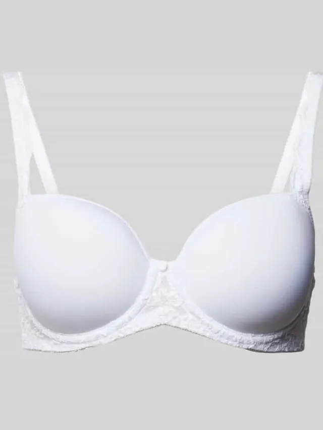 Triumph Gevoerde beugelbeha, model 'Amourette' Wit
