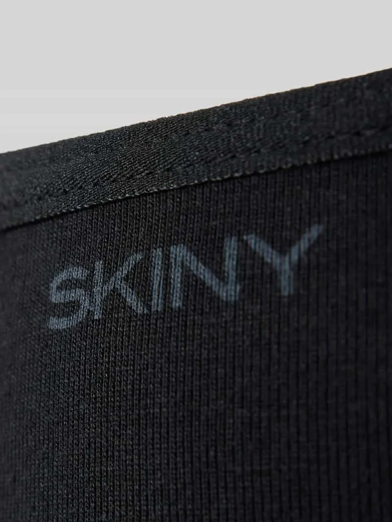 SKINY Slips van katoenmix met logoprint in set van 3 zwart, foto 3