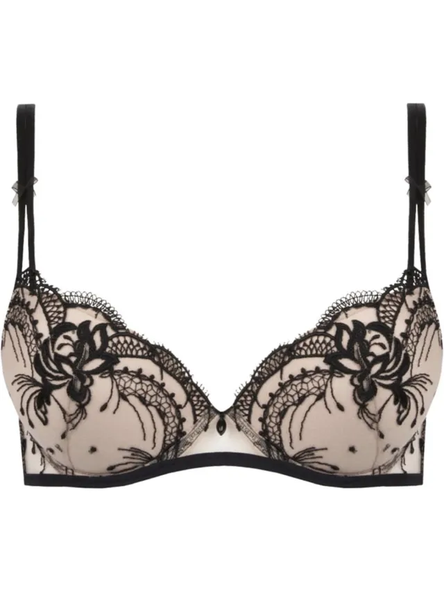 Lise Charmel Push-up BH - Follement Sexy - nude/zwart - ACH8545 - EU 80C / FR