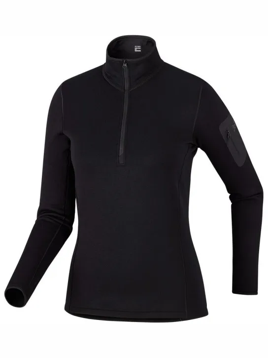 Arcteryx Arc'teryx Rho SV zip neck ondergoed zwart