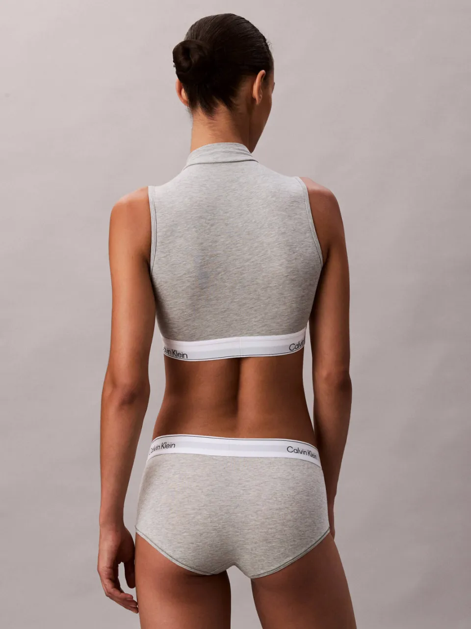 Calvin Klein Boyleg slip grijs, foto 3