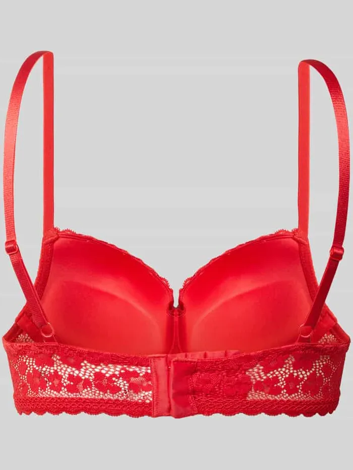 Hugo bh met kant model 'SAVANA' rood, foto 2