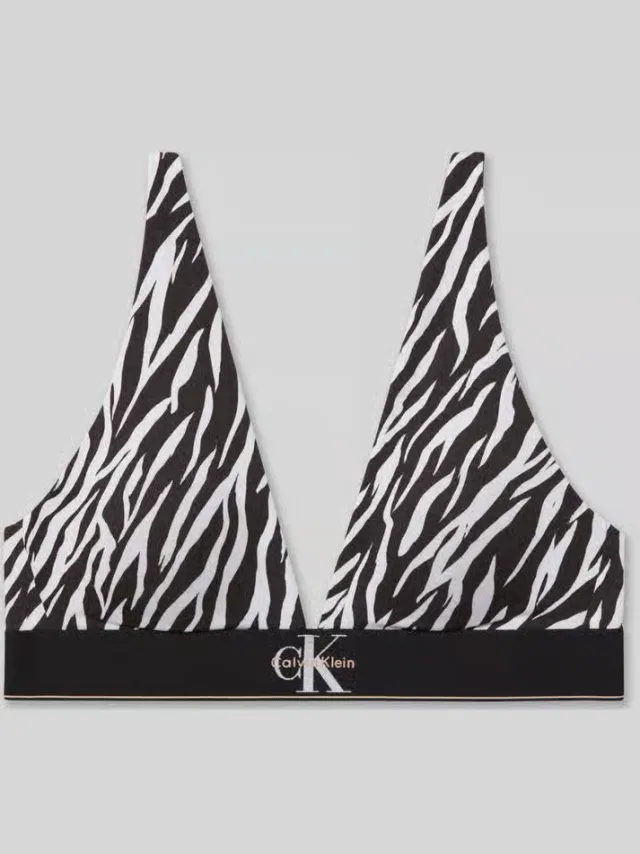 Calvin Klein bralette zonder beugel zwart, foto 2