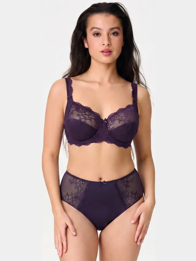Lingadore Daily maxislip paars