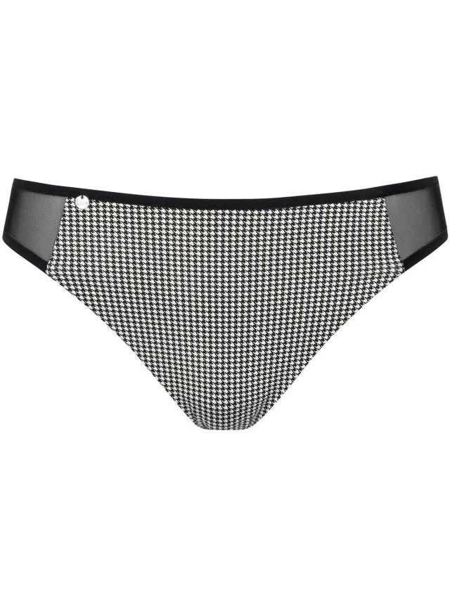 Lisca Mia slip zwart-wit