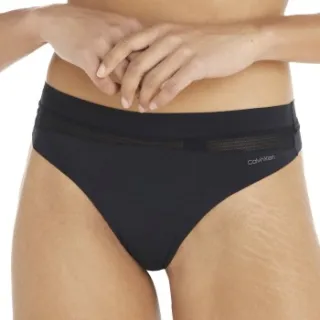 Calvin Klein Infinite Flex thong zwart Zwart,Blauw,Lila