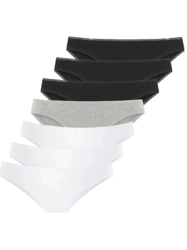 brasilslip zwart wit grijs, foto 2