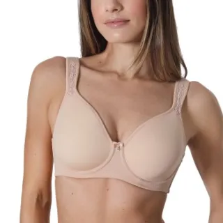 Sassa Beautiful Embroidery Spacer Bra Beige,Zwart,Wit