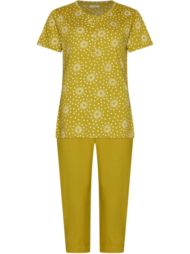 Rebelle MyRebelle - Pyjama - Sunny Holiday - Biologisch Katoen - Groen