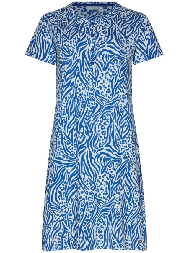 Rebelle MyRebelle - Nachthemd - Blue Bay - Bio Katoen - Blauw