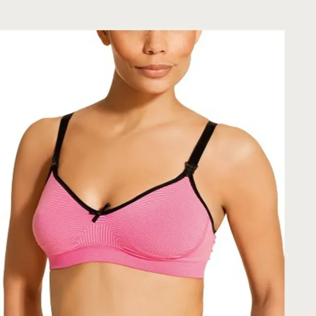 Boob voedingsbh Fast Food Stripe roze