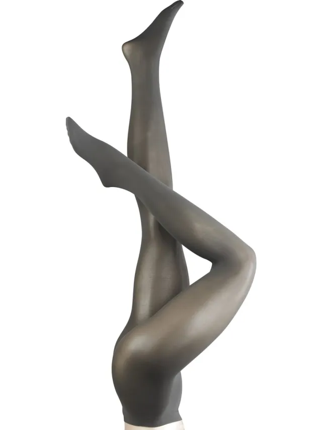 Falke Pure Matt 50 denier Panty 40150 3903 platinum M-L Grijs