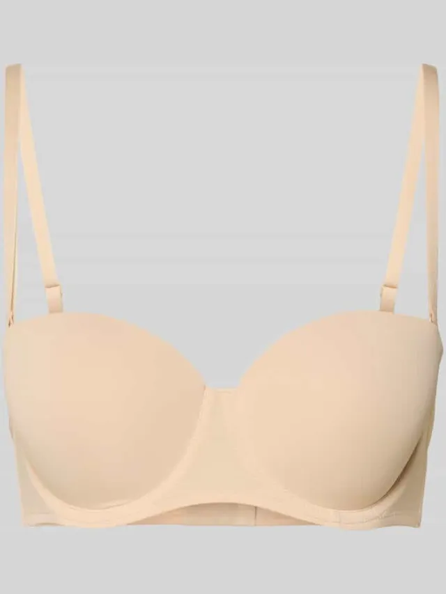 Dorina regular fit bh in balcony-look Beige