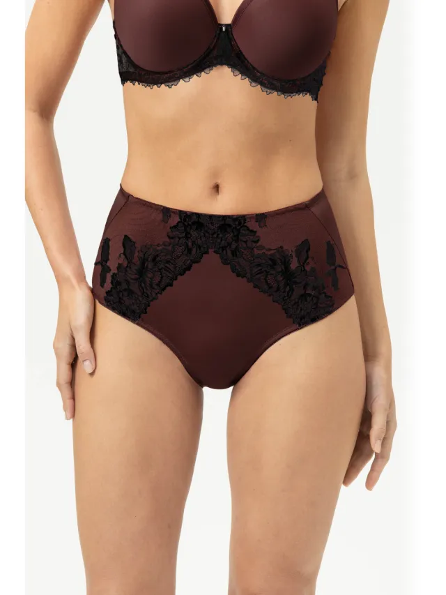 Mey Tailleslip Serie Luxurious Hot Maroon bruin