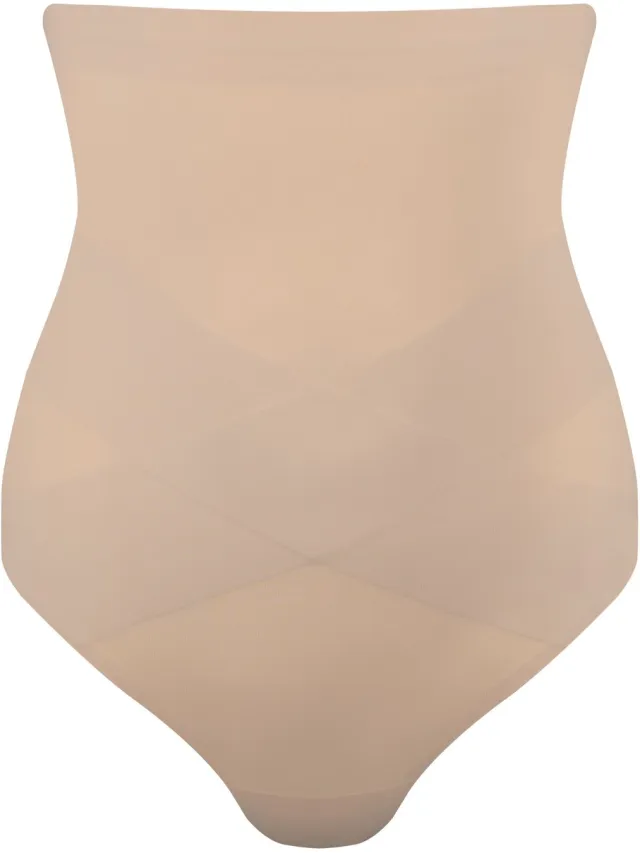 Magic Extra sterke hoge corrigerende string - Ultra Sexy Hi-thong - Shapewear - Cappuccino / Magic Extra sterke hoge corrigerende string - Ultra Sexy Hi-thong - Shapewear - Cappuccino / XXL