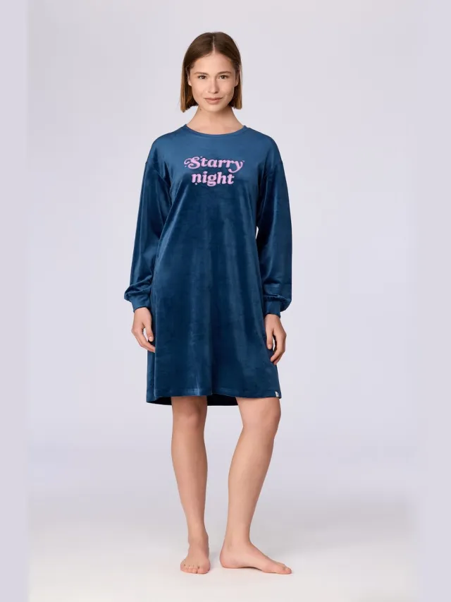 Woody Slaapkleedje donkerblauw