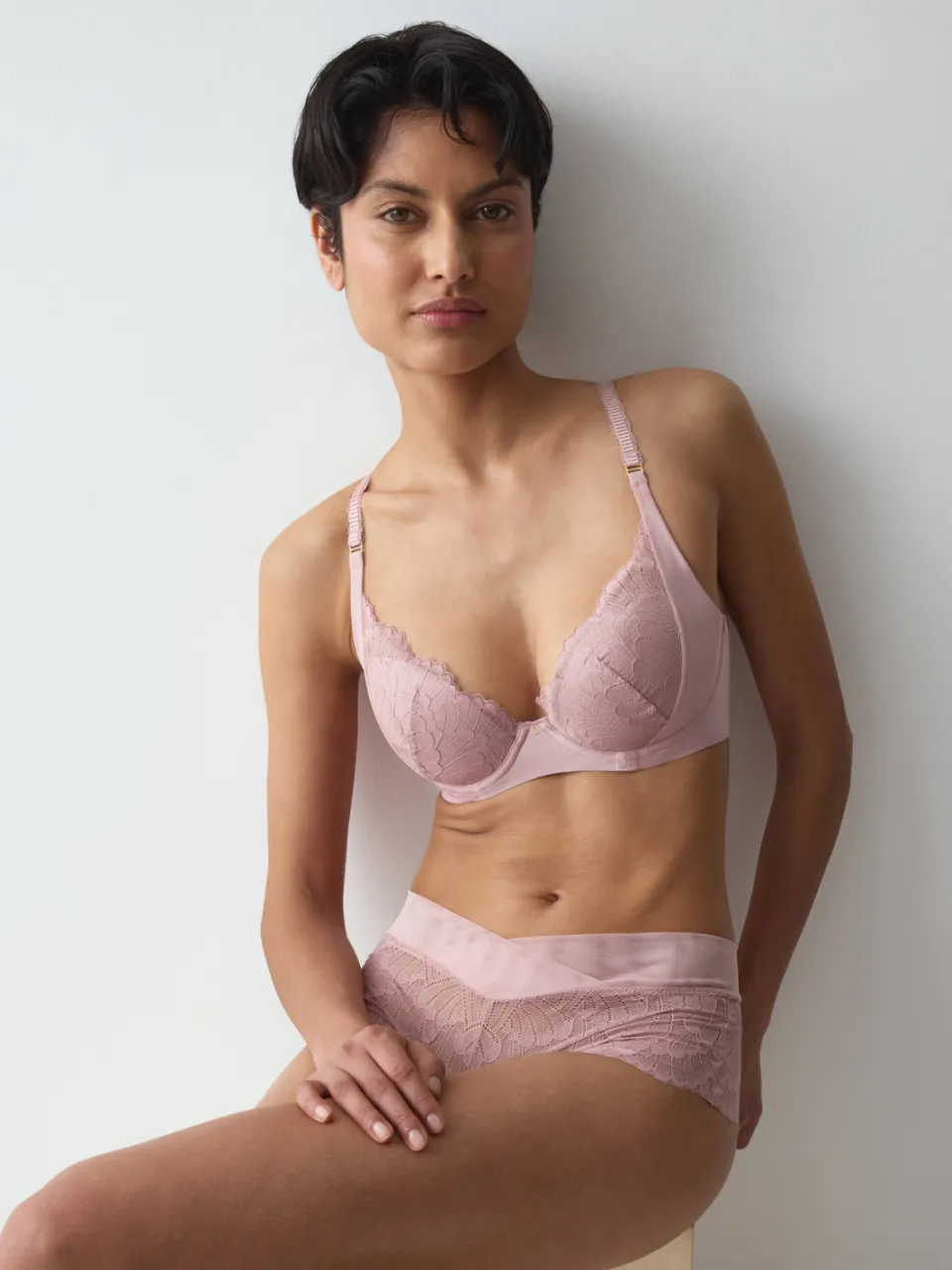 Triumph Love in Lace voorgevormde beugel-bh oudroze, foto 5