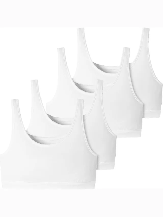 Schiesser Bustier 95/5 biologisch katoen Wit