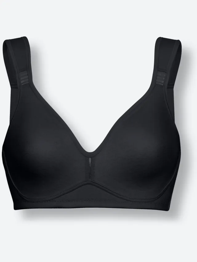 Comfortbeha zonder beugel Marmor zwart, foto 2