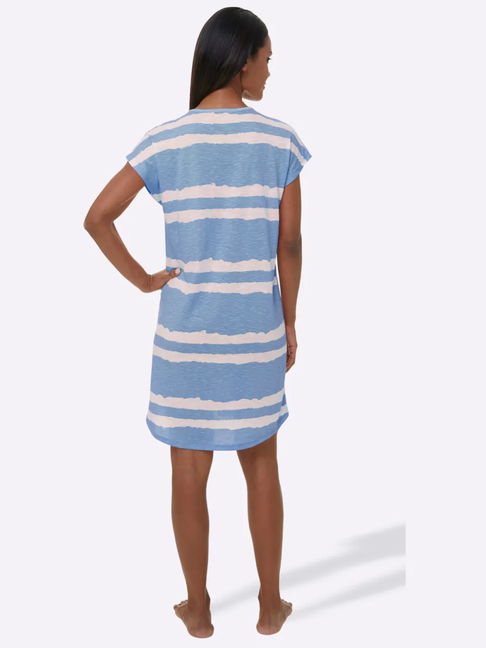 slaapshirt blauw, foto 2