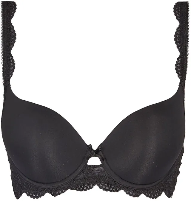Nina von C. Push Up Dirndl BH Silver Edition Zwart
