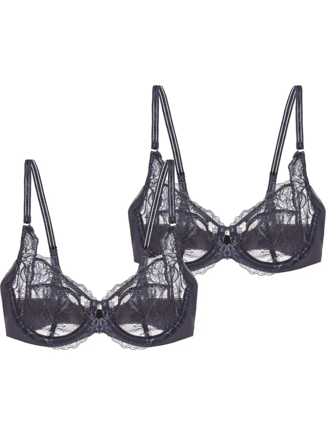 Triumph Bügel-BH Wild Peony Florale Grey