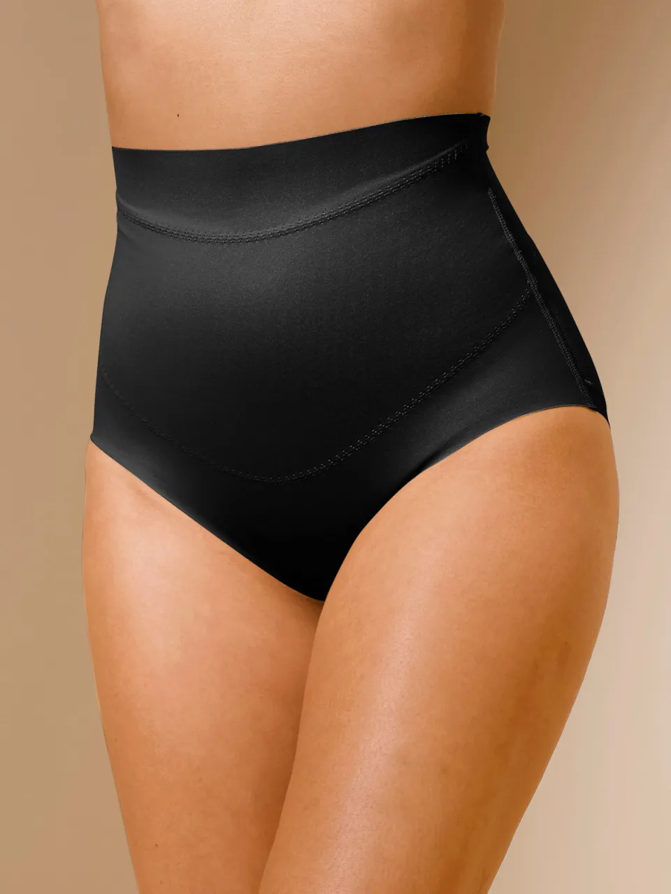 figuurslip zwart