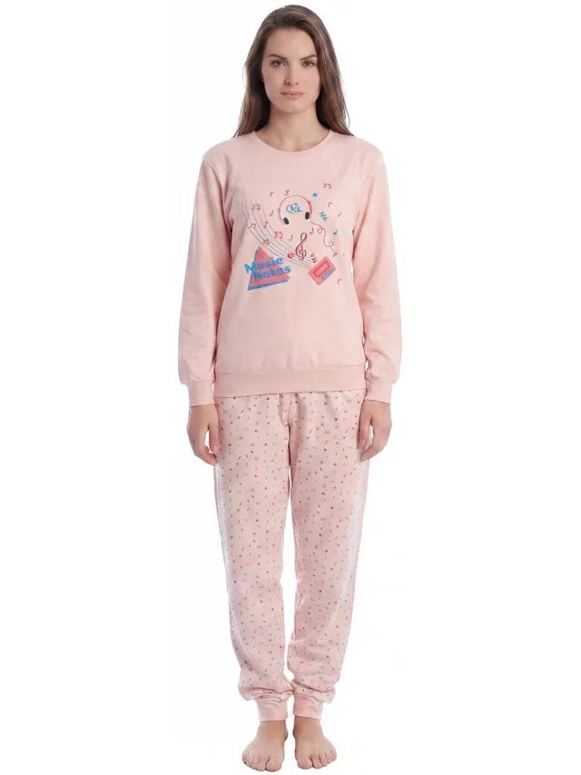Kisses&Love Kisses And Love KLP2 pyjamaset roze