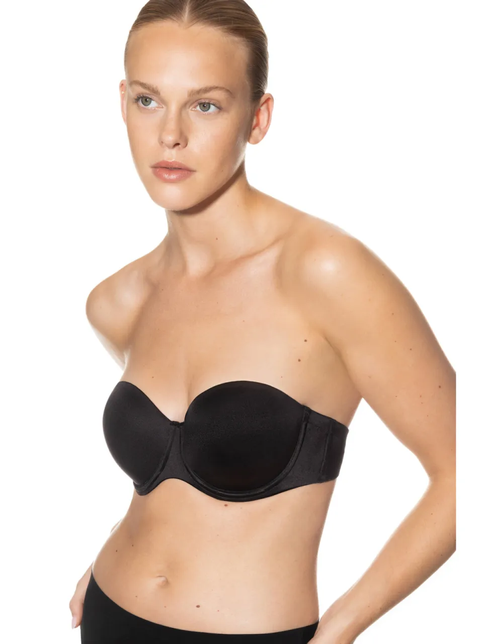 Mey Joan strapless T-shirt-bh met beugel zwart, foto 8
