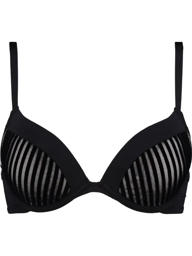 Hunkemöller Push-up BH Pia - zwart black