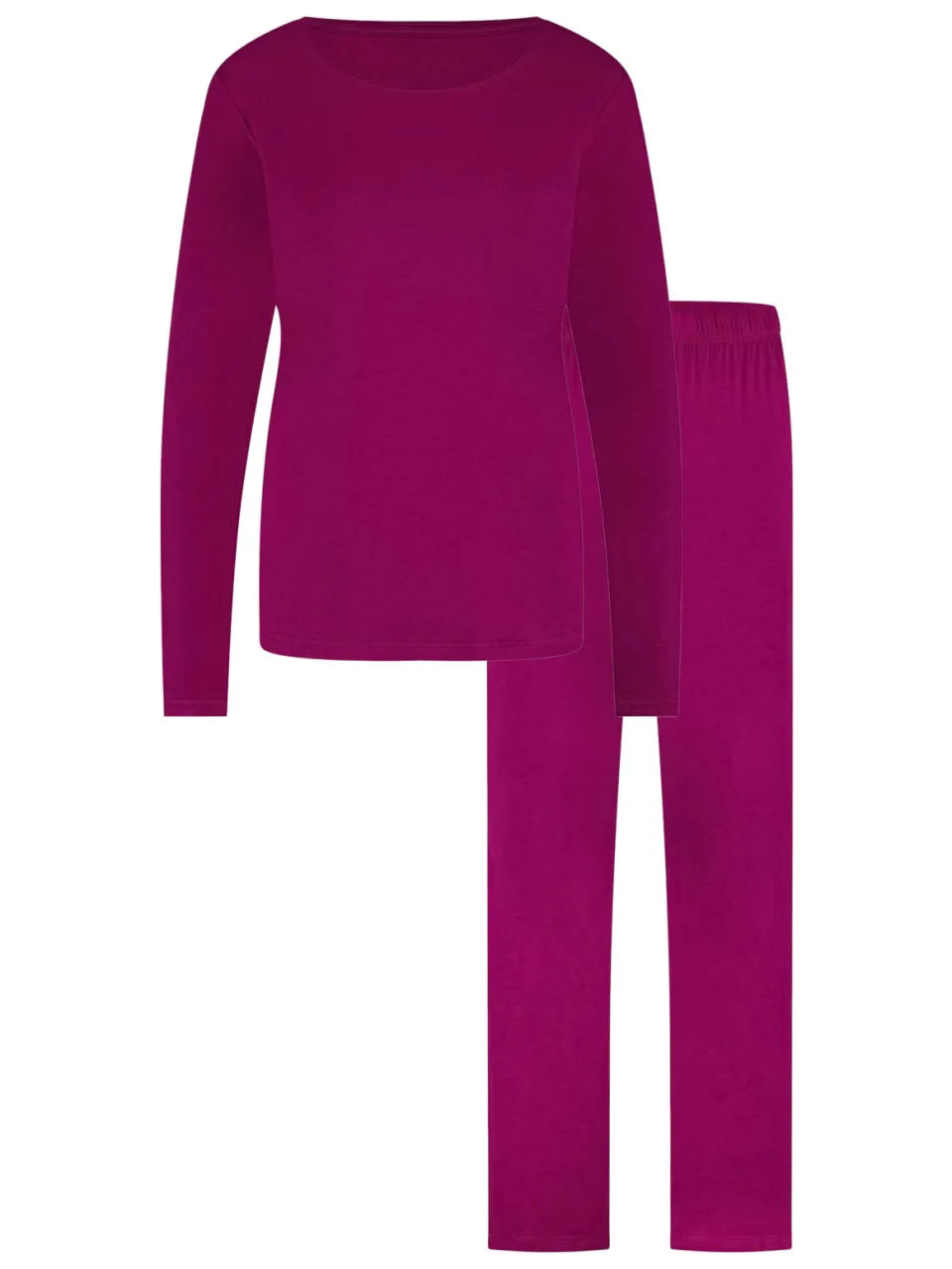 Bamboo Basics Nina pyjamaset donkerrood, foto 3