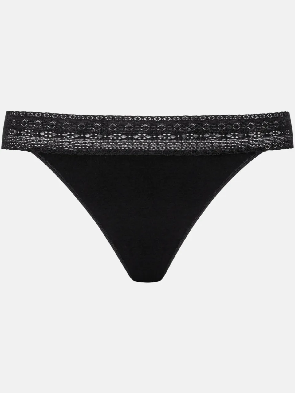Mey String Serie Modal Lace Zwart, foto 2