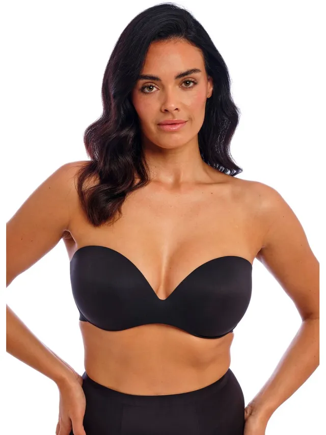 Wacoal INES SECRET- Dames Strapless & multiway Beha- BLACK ZWART