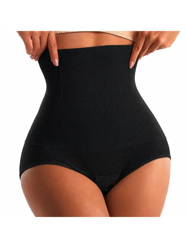 rimmo Vrouwen Body Tummy Shaper Taille Trainer Corset Afslankbroek Shapewear Schede Buik Modellering Riem Butt Lifter Ondergoed - Zwart