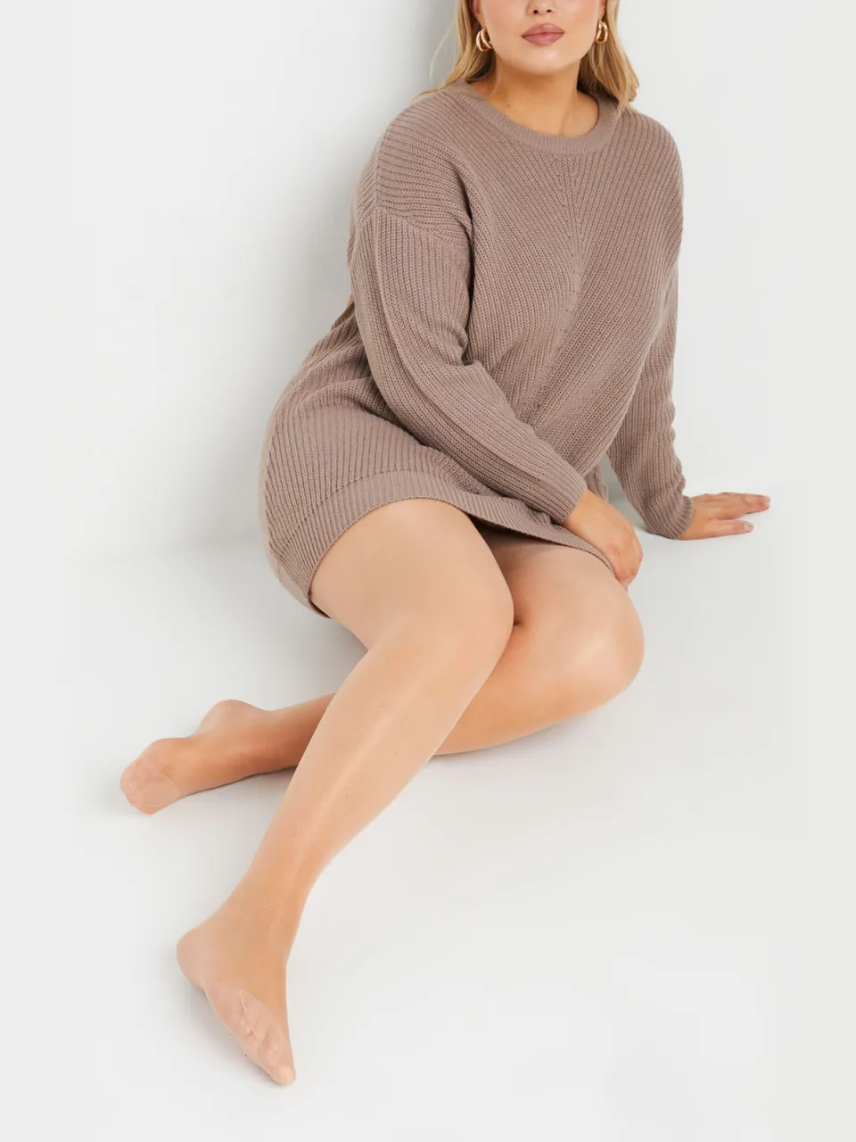 Yours Set Van Twee Paar 15 Denier Luxury Panty's In Natural-60, foto 3