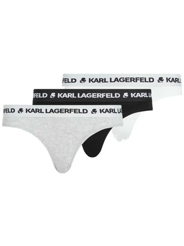 Karl Lagerfeld logo brief 3-pack multicolour